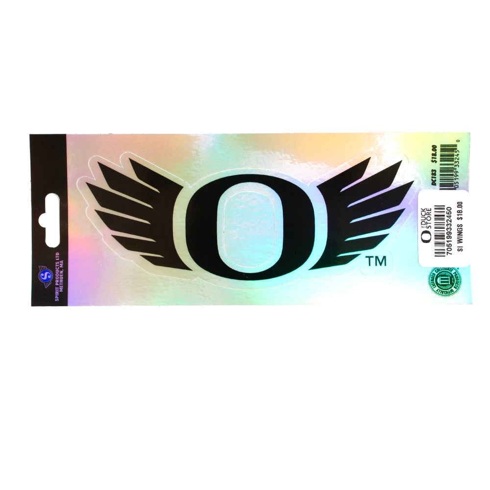 O Wings, Spirit Product, Grey, Decal/Sticker, Home & Auto, Sparkle Hologram, 953096